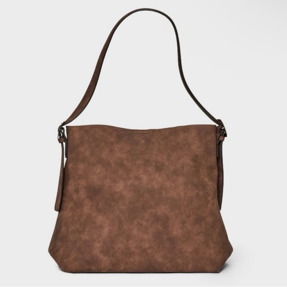Universal Thread Handbags - Universal Thread- Bucket Shoulder Bag Brown
